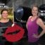 Megan's before-and-after transformation photo, 215 lbs to 151 lbs, Seriously Strong Training success story