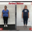 Veronica's before-and-after weight loss transformation photo from a Seriously Strong Training success story